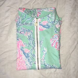 lilly pulitzer popover sweatshirt!